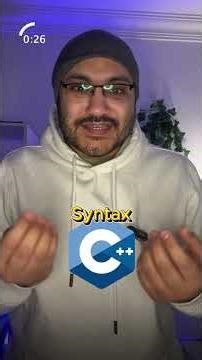 ليه كل لغة لها قواعدها syntax