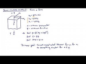 29. Classical methods for solving elastic boundary value problems