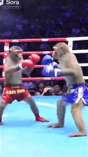🥊🍌 Tyson the Banana-Fueled Boxing Monkey!