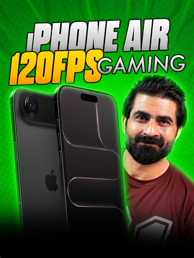 iPhone Air 120FPS PUBG Test with FPS Meter 🔥 60 Days Video Challenge ! Ep: 47 @mastechofficial #iphoneair #gamingreview #mobilegaming #iphonetips #foryoupage❤️