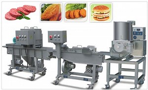 Small Scale Patty and Nugget Production Line | Burger Patty & Nugget Processing Equipment