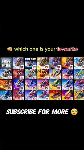 which one is your favouri🫵❤️‍🩹 #freefire #headshot #garenafreefire #ffold #garenafreefire