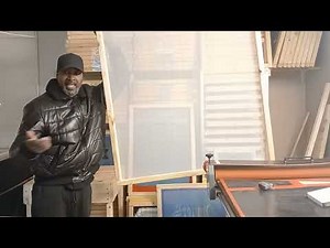 Screen Printing: My different screen sizes