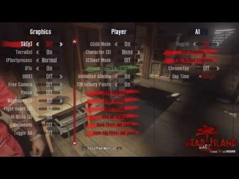 [PS3] DEAD ISLAND Mod Menu