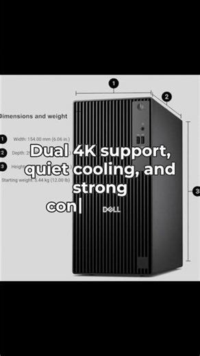 Dell Pro Business Desktop: Quiet Power for Work #Shorts