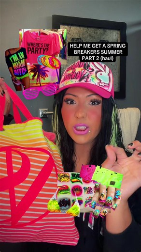 do we see the vison?🐬🌴#mcbling #jaydennaomi #2010s #springbreakers #haul