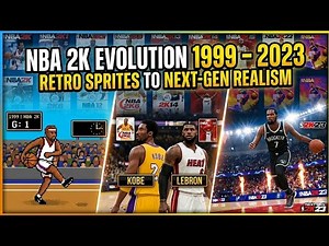 NBA 2K Evolution (1999–2023) 🏀 Every NBA 2K Game Explained!