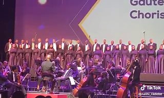 Gauteng Choristers Performing 'Ngabon' othile emthini' at Joburg Choral Festival