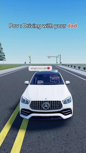 pov: driving with your dad💀 #shorts #roblox #driving #viral