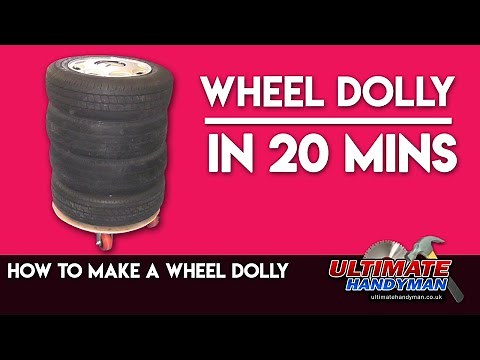 How to make a wheel dolly