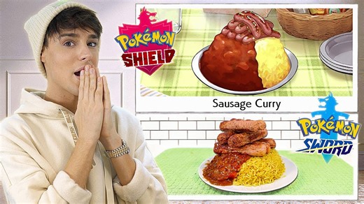 Following Pokémon Sword & Shield recipes in real life