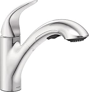 Moen 87039 One-Handle Pullout Kitchen Faucet, Chrome