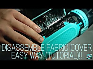 JBL CHARGE 3 - How To Disassemble Fabric, EASY WAY (TUTORIAL)!
