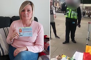Sainsbury's security guard filmed 'tipping customer's trolley on floor as he didn't believe she was disabled'