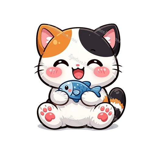 19 Kawaii Cats Clipart – Adorable Watercolor Png Collection, Nursery Art, Scrapbooking, and Cute Crafts, Transparent Background, Card Making - Etsy