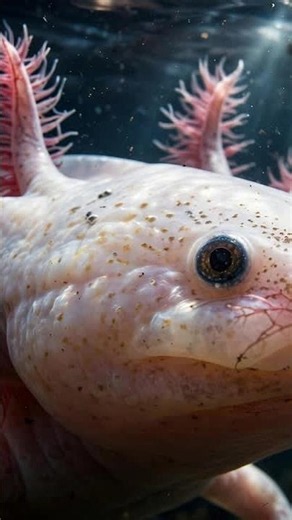 Axolotl: Nature's Greatest Healer | The Salamander That Never Grows Up