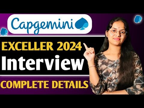 Capgemini Interview Process 2024 | Exceller | Complete Details | ‪@learnwithanu31‬