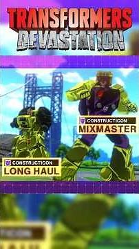 G2 Sideswipe VS Long Haul & Mixmaster - Transformers Devastation (Modded) #transformers #gaming