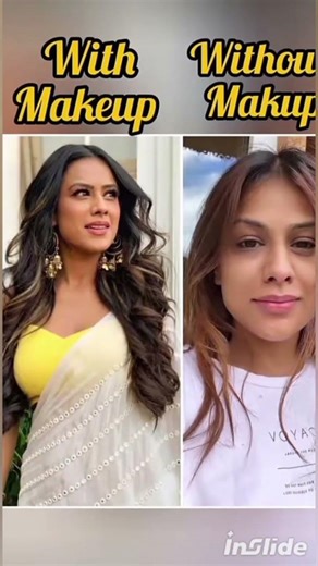 Bollywood famous TV serial (nagin) actor makeup -withoutmakeup #shortvideo #viralreel #youtube #yt