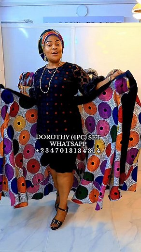1.2K reactions · 115 shares | DOROTHY 4 PCS ANKARA COMBO SET *(Wrap skirt / Turban / BAG & blouse) - 100K DOROTHY 3PCS ANKARA COMBO SET *(Wrap skirt, Turban & Bag) - 75K DOROTHY 3PCS ANKARA COMBO SET *(Wrap skirt, Top , Turban ) 60k *WRAP SKIRT ONLY - 25K *PRETIED TURBAN ONLY - 15K *BLINGED BAG ONLY - 40K *DOROTHY CHANTILLY BLOUSE ONLY 25K All available to order via whatsapp chat +2347013134314 | Rallys-closet | Facebook