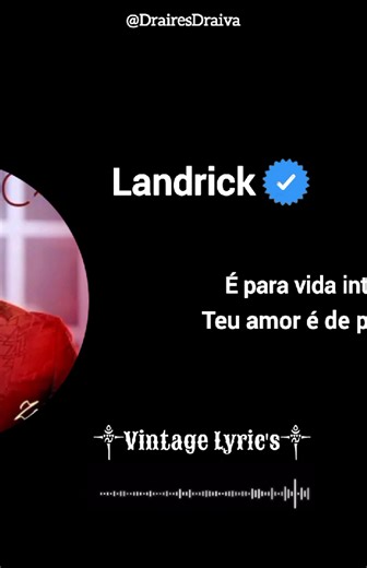 7:00 AM | •Meu amor sincero... 🥺❤️♥️🥀 #Landrick 🥺♥️🥀 #lyrics_songs #Alemanha❤️ #viral #palops🇲🇿🇨🇻🇬🇼🇧🇷🇵🇹🇦🇴🇰🇳🇸🇹🇹🇱