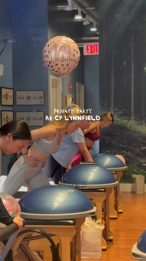 CLUB PILATES LYNNFIELD on Instagram: "Annie booked a private party at the studio to celebrate her birthday this weekend and we had a BLAST🎀✨🎉 Pilates, açaí, and homemade lattes, what is better?! Interested in booking a private party at the studio? DM us or email us at lynnfield@clubpilates.com to learn more🎀"