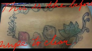 Above the vagina and Pelvis tattoo Enhancement.