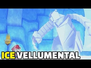 Paper Mario: The Origami King | Ice Vellumental Boss Fight