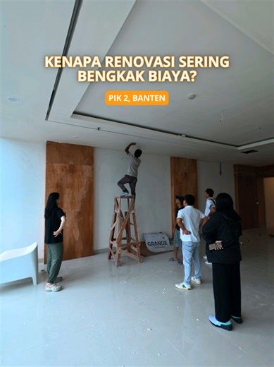 Renovasi sering membengkak bukan karena matrial mahal, tapi karena kesalahan di tahap awal. Tanpa perencanaan yang jelas, perubahan kecil di tengah pengerjaan bisa berdampak besar pada biaya. itulah kenapa setiap proyek harus dimulai dari data, perhitungan, dan proses yang tepat. #desaininterior #bangunsampaijadi #pingodeconindonesia #pingodeconproject #fyp