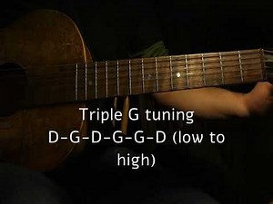 Break Train blues riff / Triple G Tunning