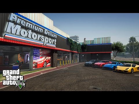 How to install Premium Deluxe Motorsport Car Dealership mod in GTA 5 (2025) Car Dealership for GTA V