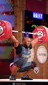 Yeison Lopez (88kg Colombia 🇨🇴) 177kh / 390lbs Snatch World Record Slow Motion at the 2025 World #weightlifting championships | All Things Gym