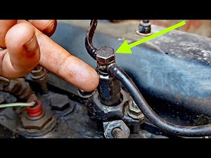 Fiat tractor nozzles fuel leaking solution
