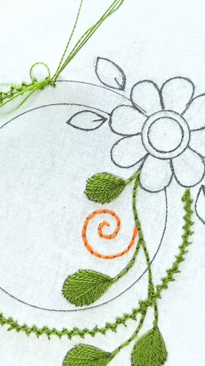 Beaded Hand Embroidery Flower Design | Stitching Garden