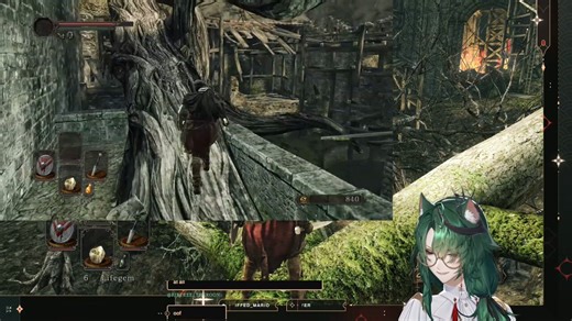 In order to curb DS2 backseating, one of my community members made an in-browser (no download needed! just controller and browser) system that takes a clone of my latest save and gives a chatter 8 minutes to show me what they want me to do, showing on the stream live!