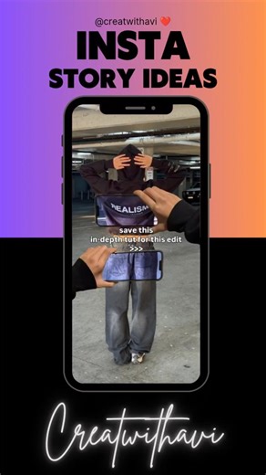 Unique Instagram Story Inspiration on Instagram: "cute photo editing tutorial || Instagram story ideas 💡 #photo #photography #insta #instagram #stories #edit #editing #photoediting #instagramstories #creatwithavi"