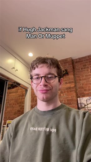 #hughjackman #impression #manormuppet | hugh jackman singing