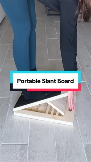 Enhance Flexibility with a Portable Slant Board