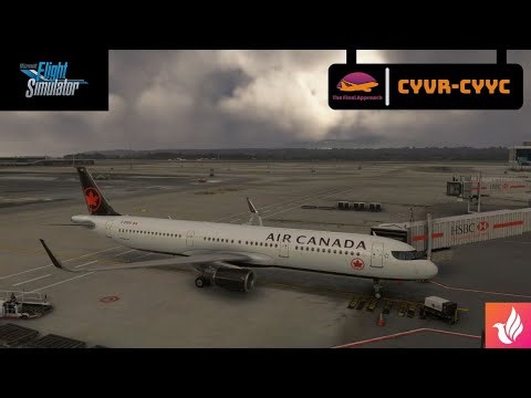Microsoft Flight Simulator 2020 | Vancouver (CYVR) - (CYYC) Calgary | Fenix A321|