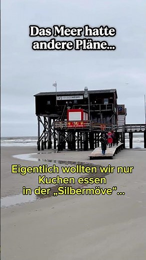 Geplant war es anders! #reisevlog #travel #flut #nordsee #spo #shorts #sturm #nordseeliebe #food