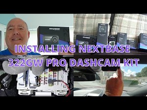 INSTALLING a NEXTBASE 322GW PRO DASH CAM KIT to Ford Kuga