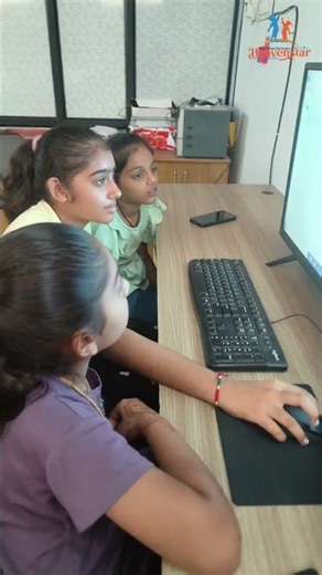 Kids Learning Computer Basics