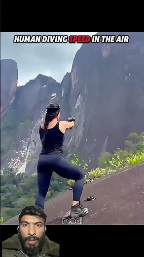 Human speed vs peregrine falcon speed