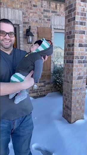 Baby First Snow Angel