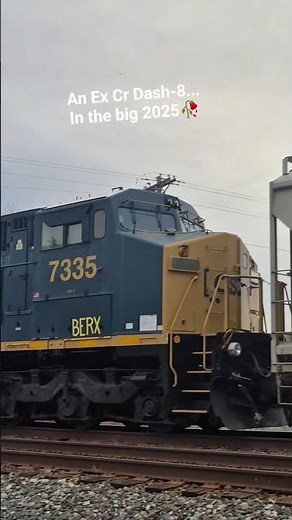 An Ex Cr Dash-8 Lead By Csx 1852, The Western Maryland HU