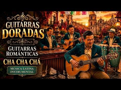 Música Latina Instrumental para Relajarse 🌴 | Guitarras, Marimba & Cha Cha Chá | Guitarras Doradas