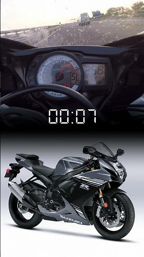 Suzuki GSX R750 Top Speed 😱