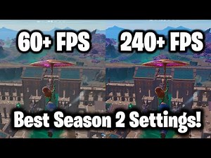 Fortnite Season 2 Settings Guide! - FPS Boost, Colorblind Modes/AMD SETTINGS!