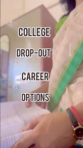 College Drop-Out Career Options