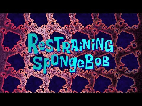 Restraining SpongeBob (title card remake, widescreen HD)